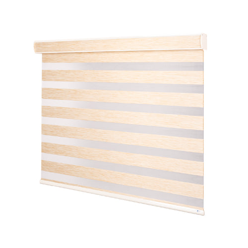 PERSIANA DUOLINE BEIGE NATURAL WOOD
