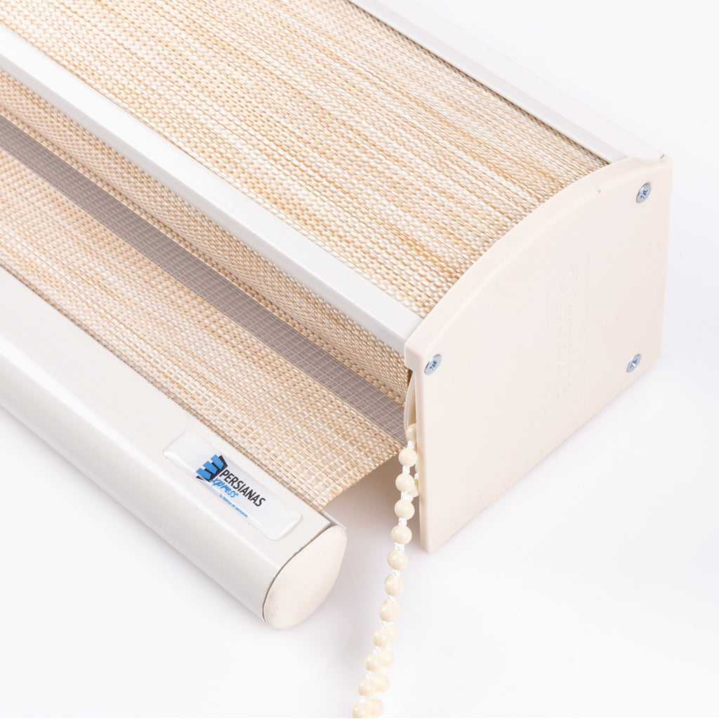 PERSIANA DUOLINE BEIGE NATURAL WOOD